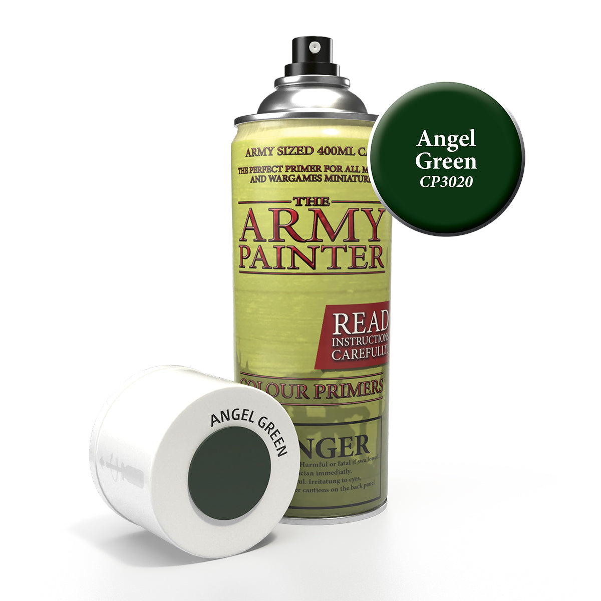 Army Painter Colour Primer - Angel Green | 5713799302013