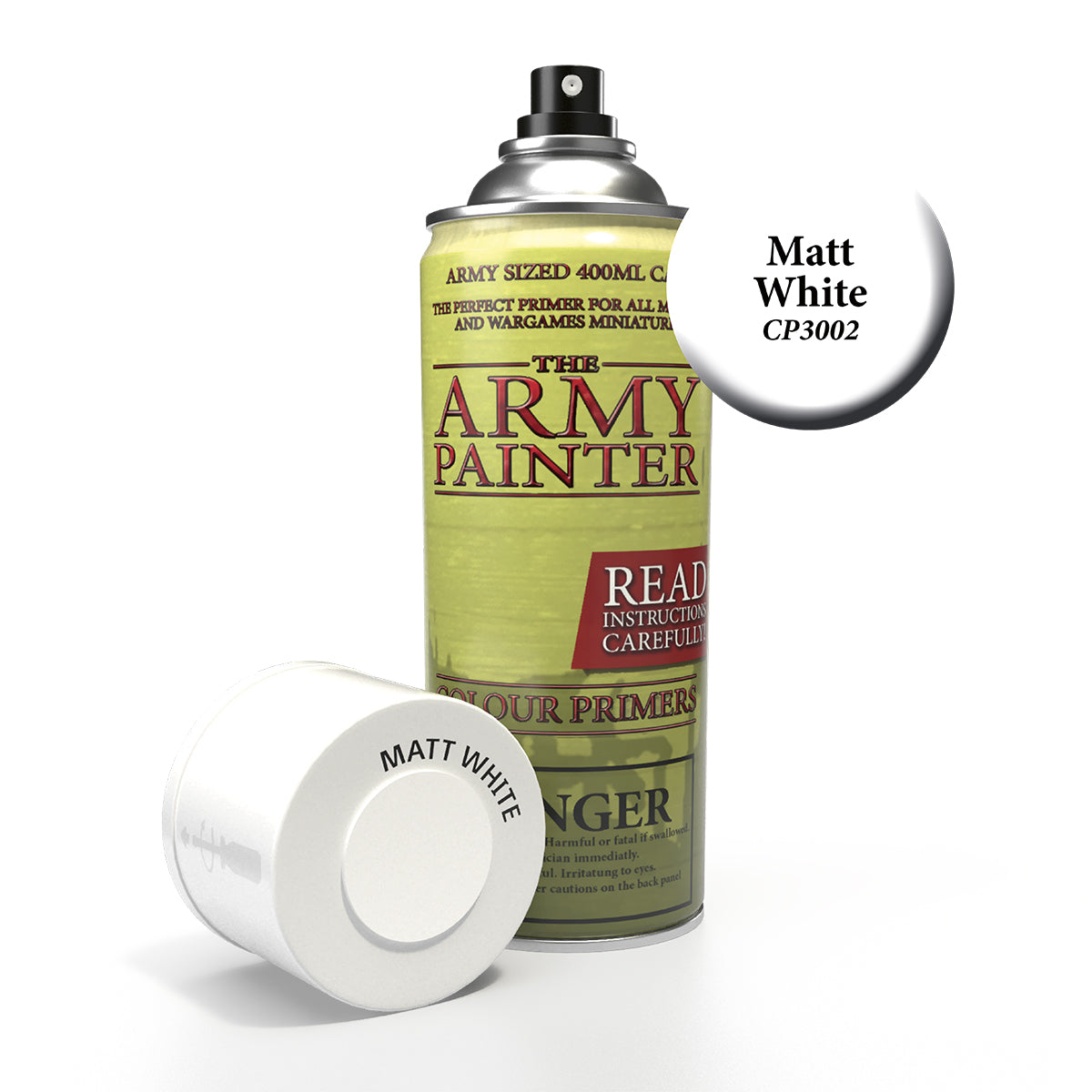 Army Painter Base Primer - Matt White | 2540101130025