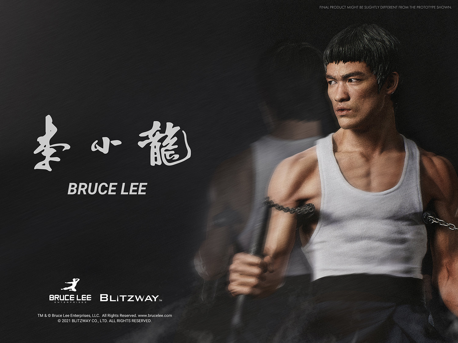 Blitzway Bruce Lee: Tribute Statue 1/4th Scale - ver. 4 'Bruce Lee', Hybrid Type Statue