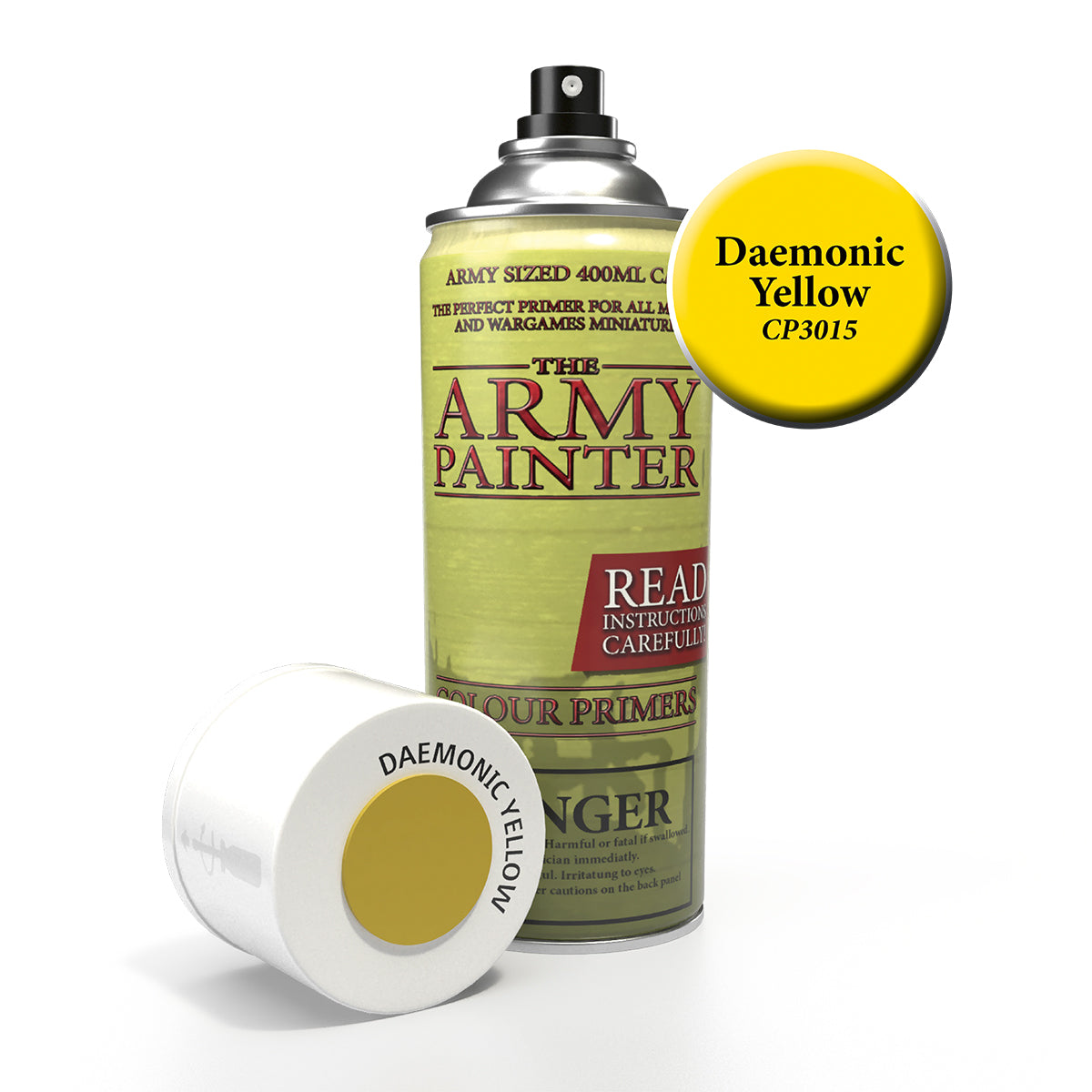 Army Painter Colour Primer - Daemonic Yellow | 2530151111112
