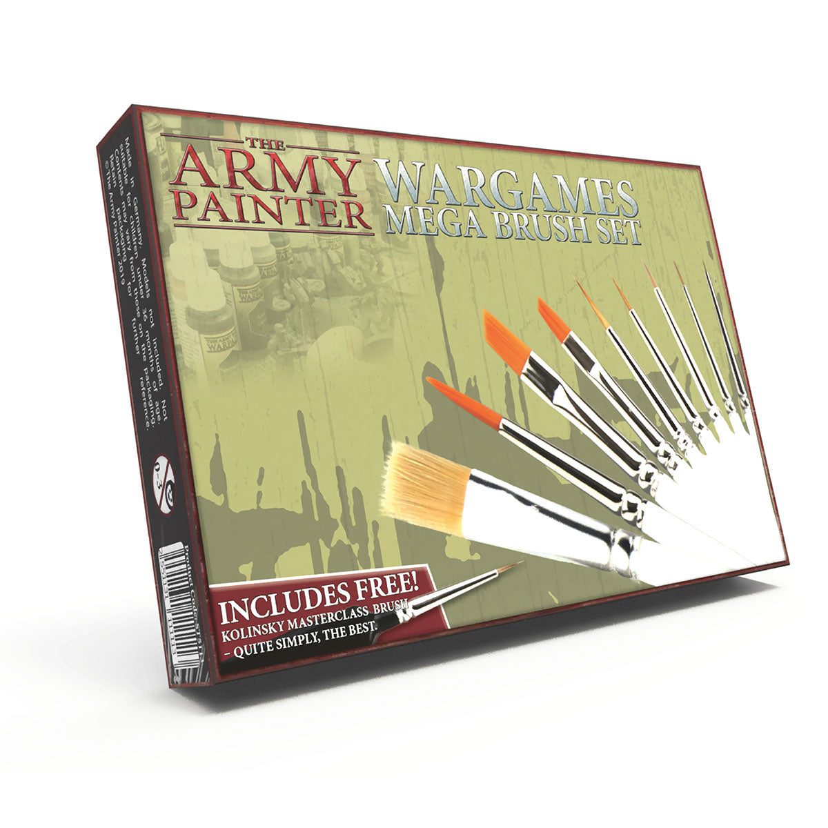 Army Painter Mega Brush Set | 2551131111113