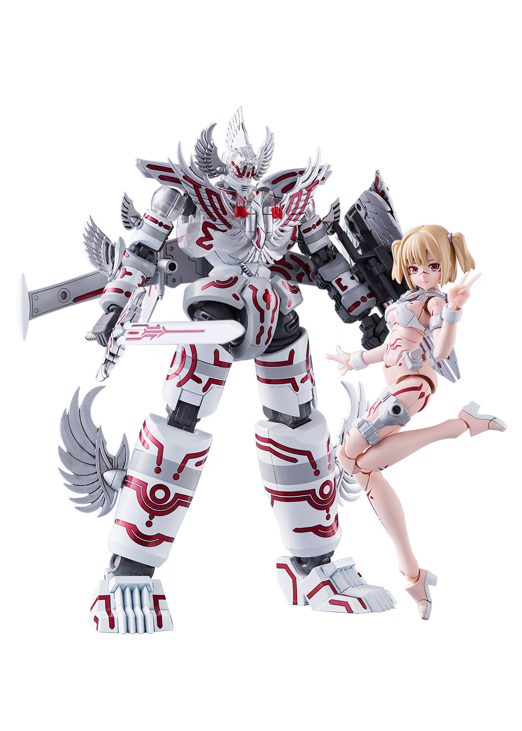 合体ロボット アトランジャー - Atlanger Ω - Aoshima Character Kit Selection (GR-02), Gattai Series(Aoshima)