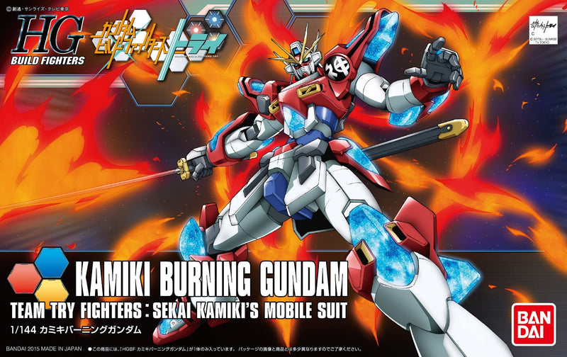 Bandai HGBF 1/144 #43 Kamiki Burning Gundam 'Gundam Build Fighters Try'