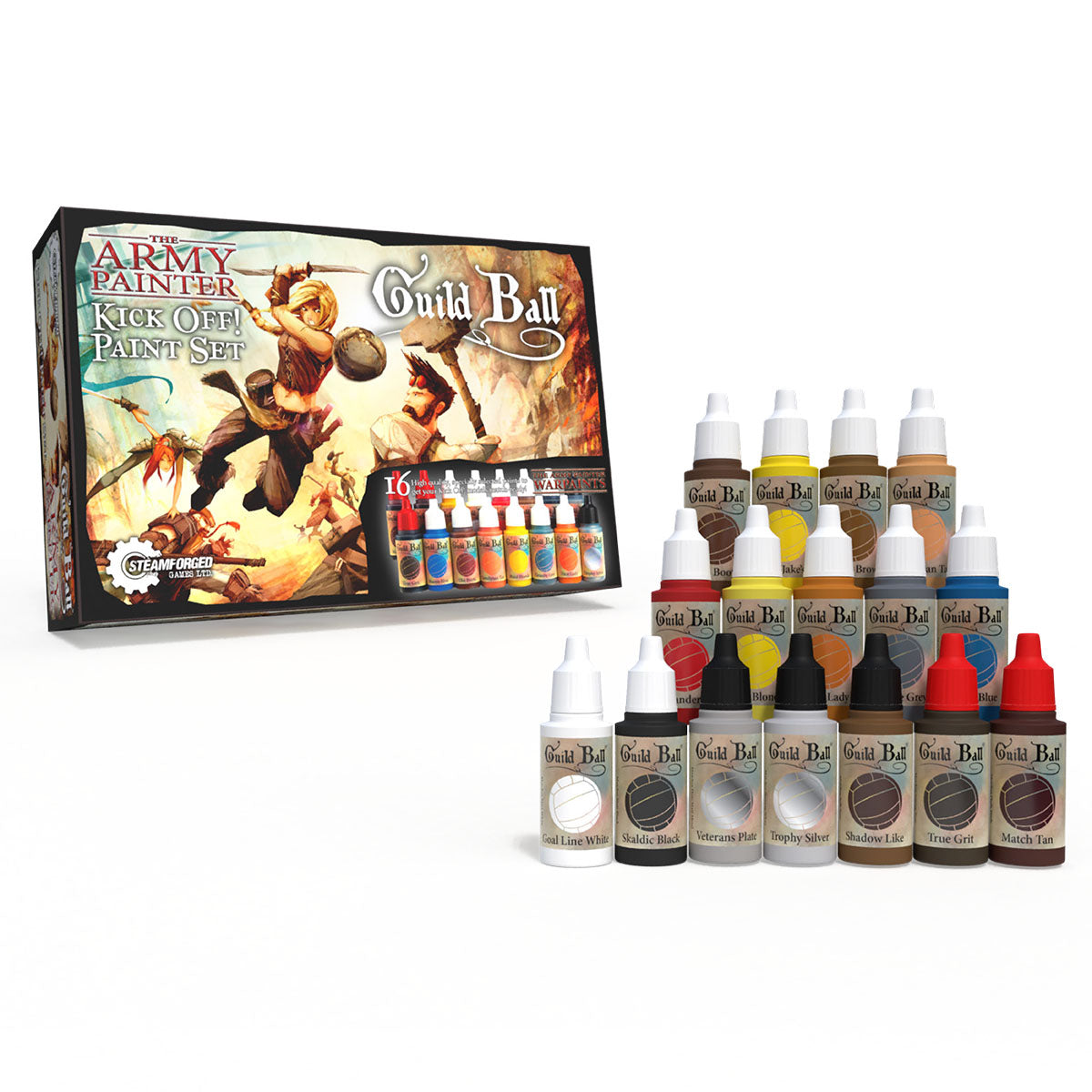 Army Painter Warpaints Guildball paint set | 5713799802407