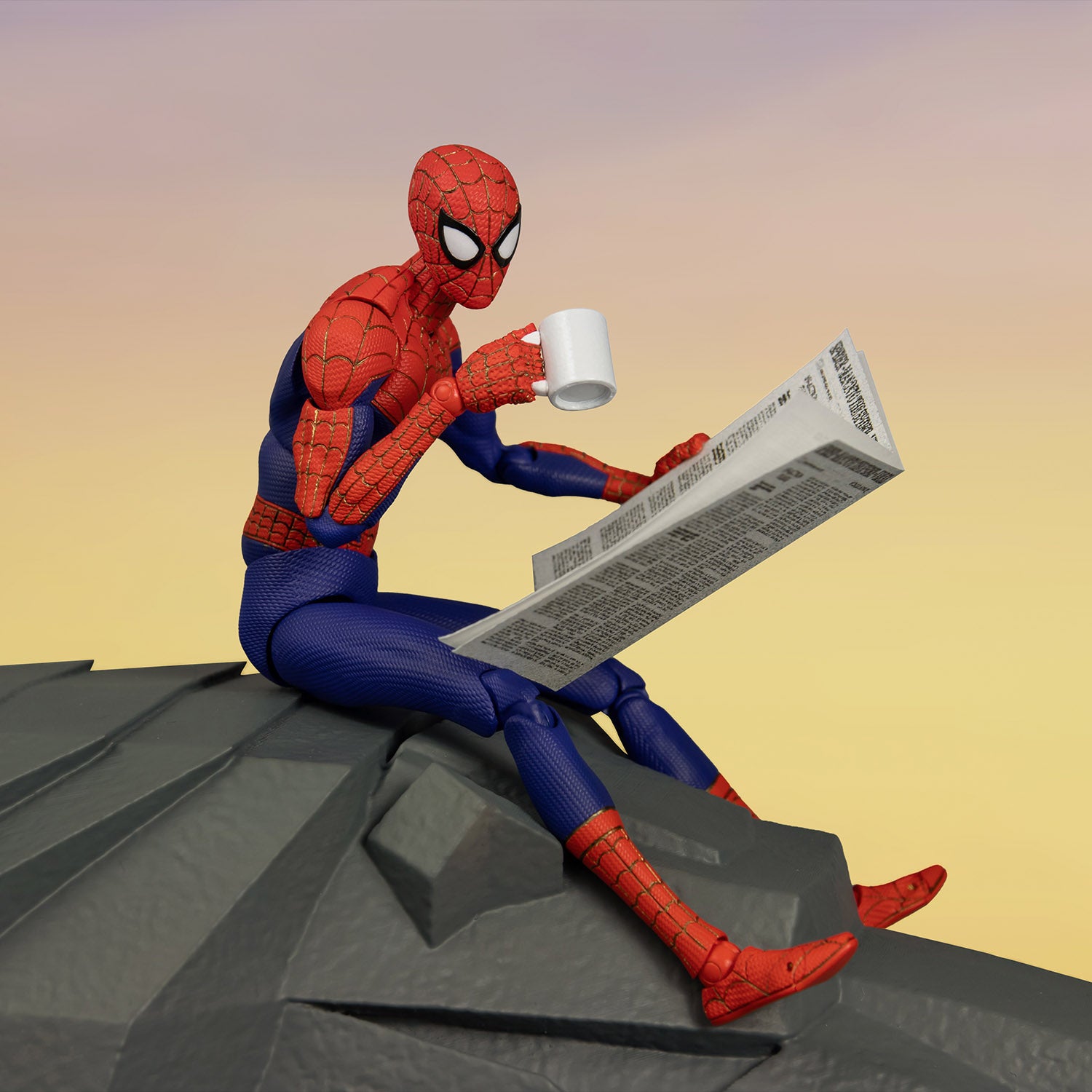 Sentinel Spider-Man Peter B. Parker (Special Ver) 'Marvel' Action Figure