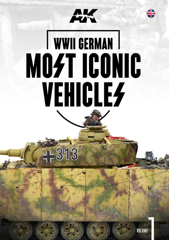 AK Interactive WWII German Most Iconic SS Vehicles. Vol 1 | 8435568308312