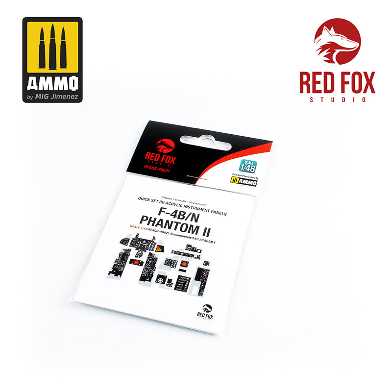 Red Fox Studio 1/48 F-4B/N Phantom II (for Academy kit) | 5999571351701