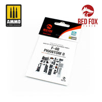 Red Fox Studio 1/48 McDonnell DOUGLAS F-4B Phantom II (for Tamiya Kit) | 5999571351947