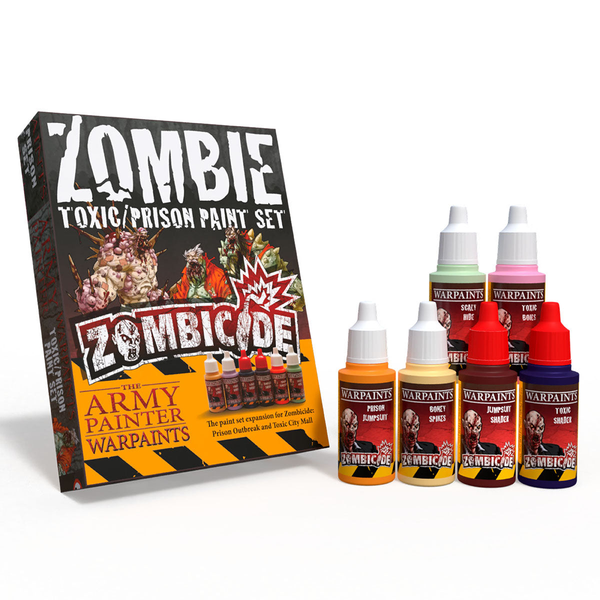 Army Painter Zombicide: Toxic/Prison Expansion Paint Set | 2580081111119