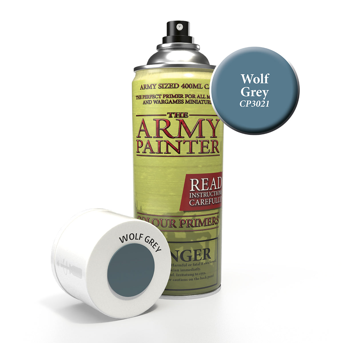Army Painter Colour Primer - Wolf Grey | 5713799302112