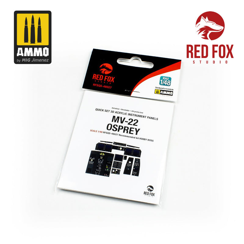 Red Fox Studio 1/48 MV-22 Osprey (for Hobby Boss Kit) | 5999571351763