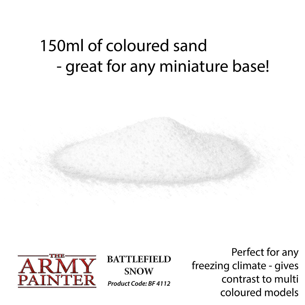 Army Painter Battlefield Snow | 5713799411203