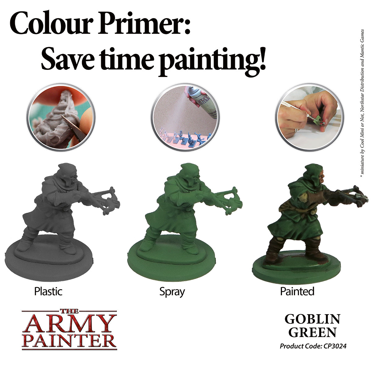 Army Painter Colour Primer - Goblin Green | 2530241111114