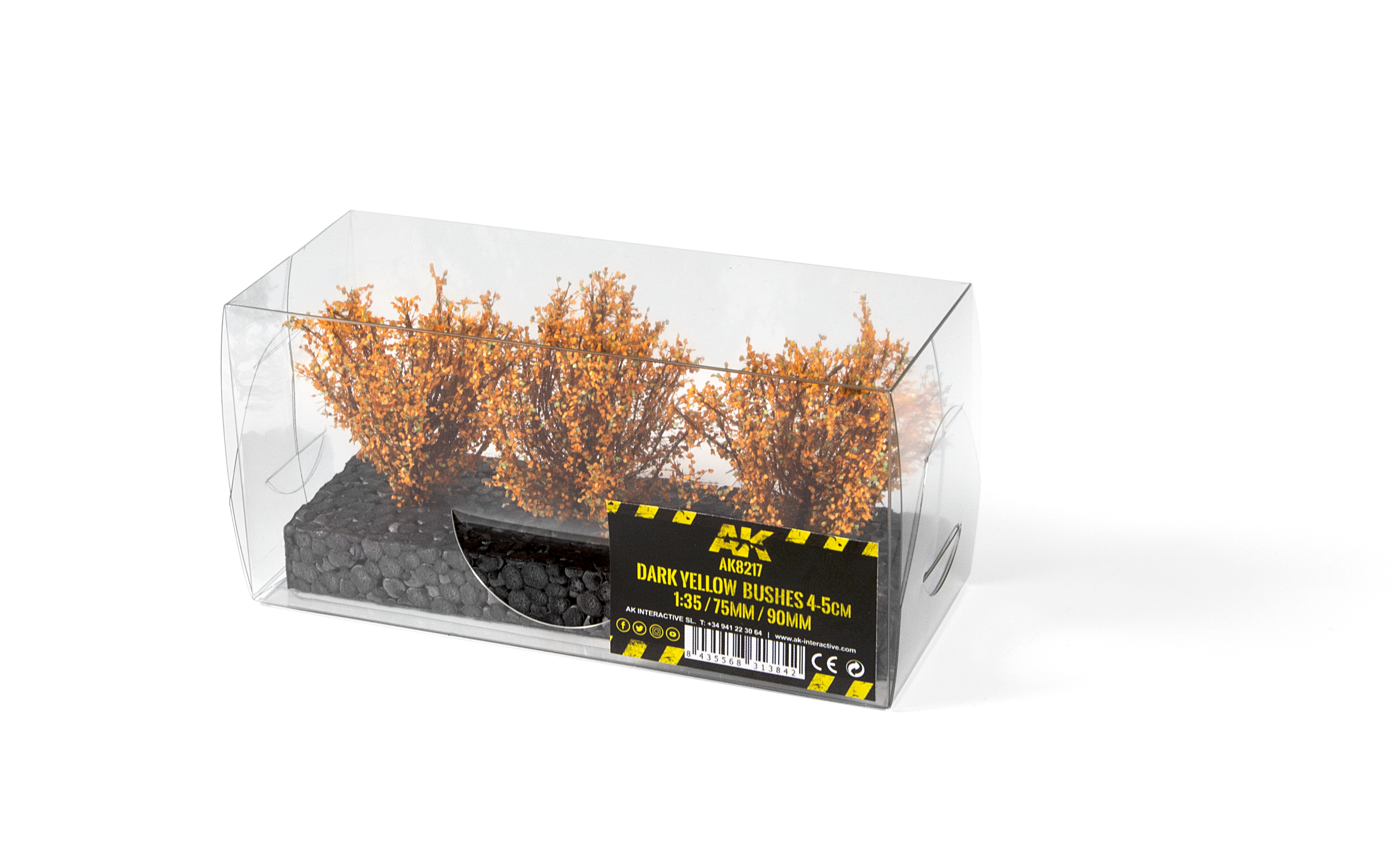 AK Interactive Dark Yellow Bushes 4-6 cm | 8435568313842
