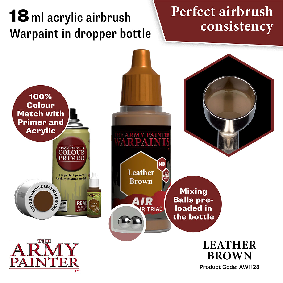Army Painter Air Leather Brown | 5713799112384