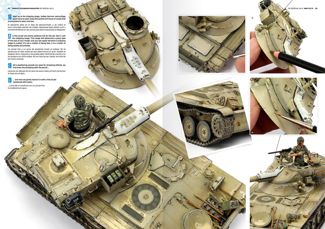 AK Interactive TANKER Special 'IDF Vol.2' - Bilingual