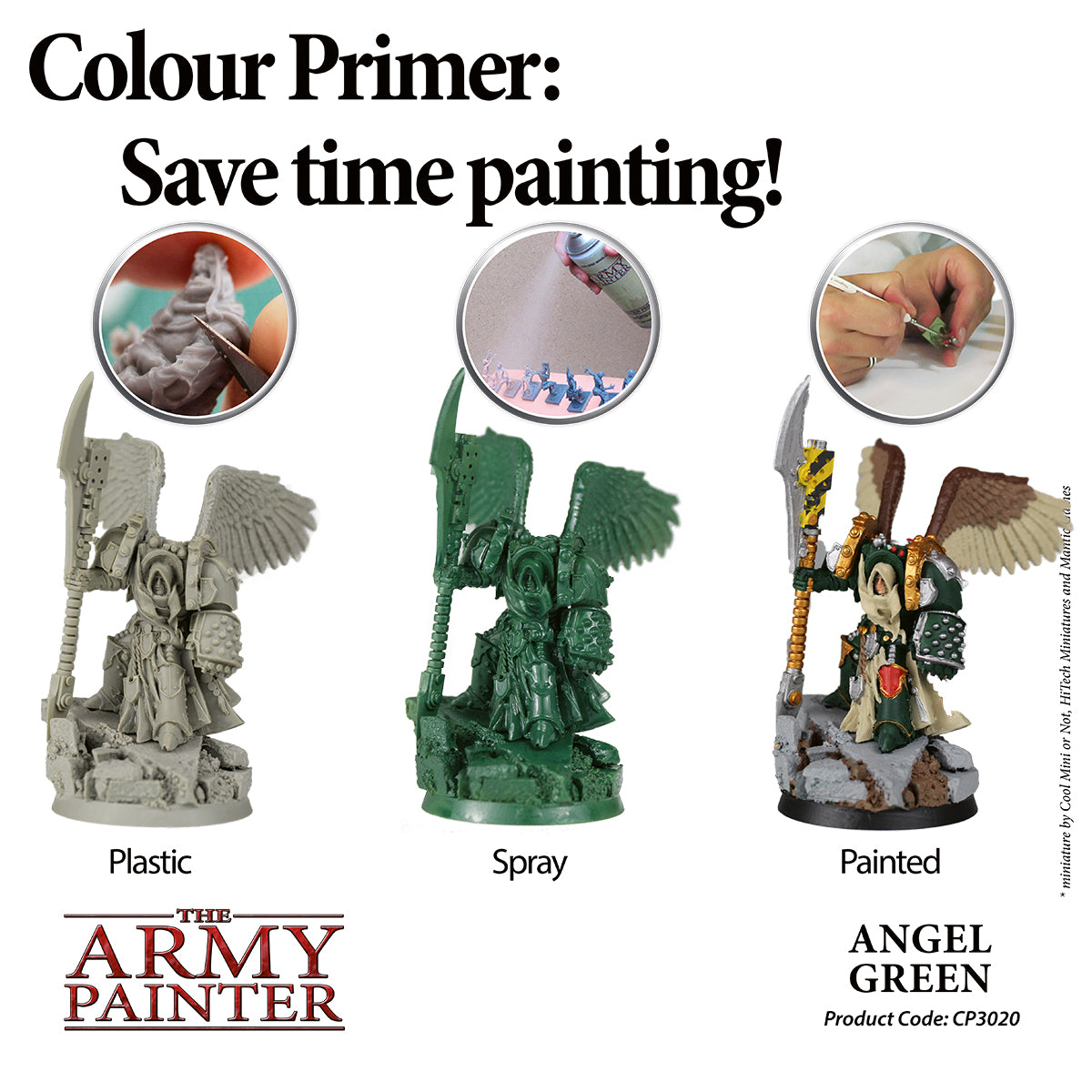 Army Painter Colour Primer - Angel Green | 5713799302013