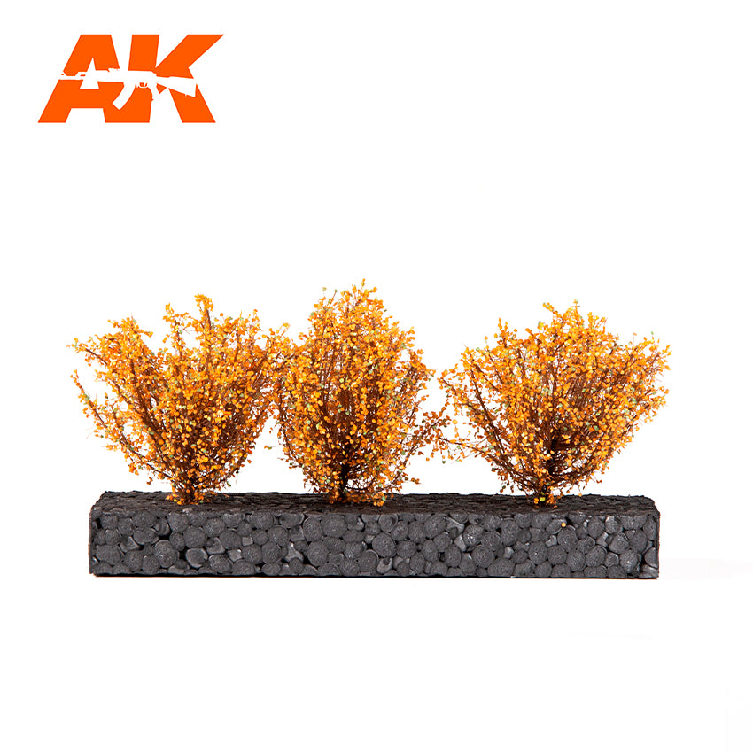 AK Interactive Dark Yellow Bushes 4-6 cm | 8435568313842