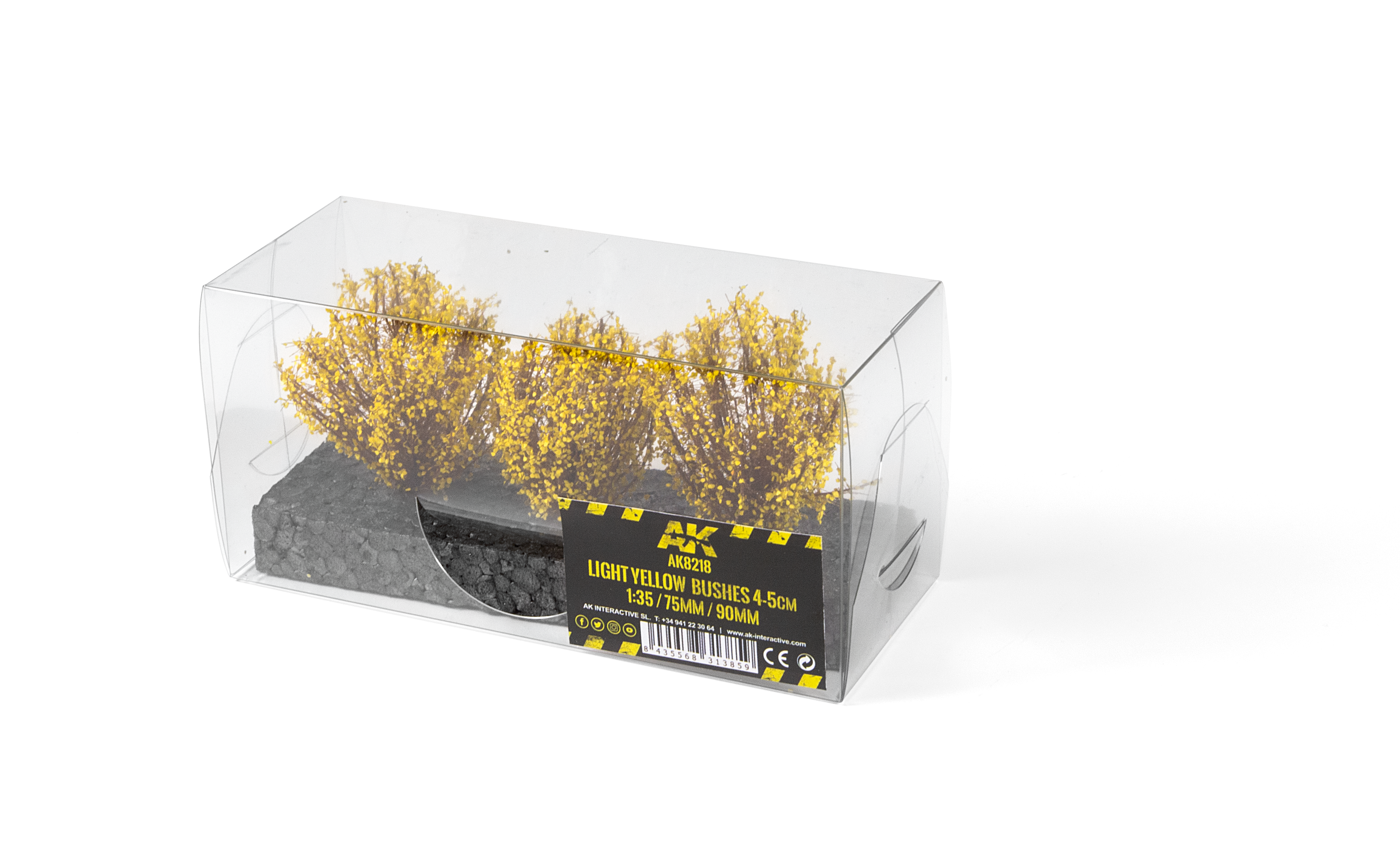 AK Interactive Light Yellow Bushes 4-6 cm | 8435568313859