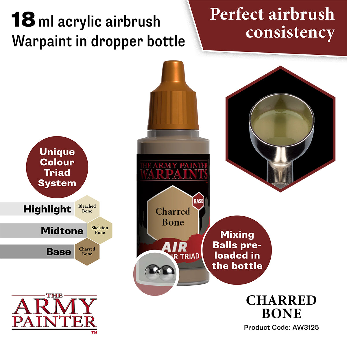 Army Painter Air Charred Bone | 5713799312586