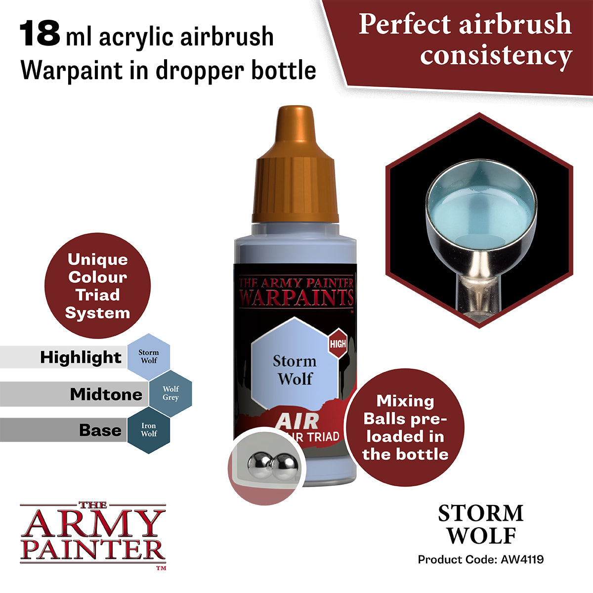 Army Painter Air Storm Wolf | 5713799411982