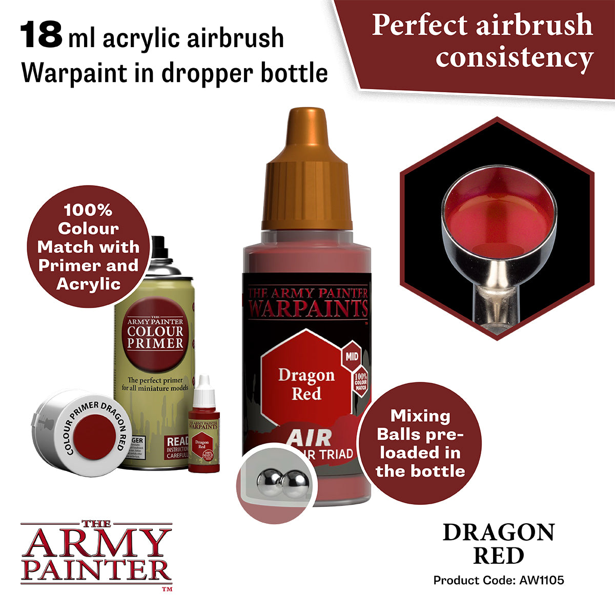 Army Painter Air Dragon Red | 5713799110588