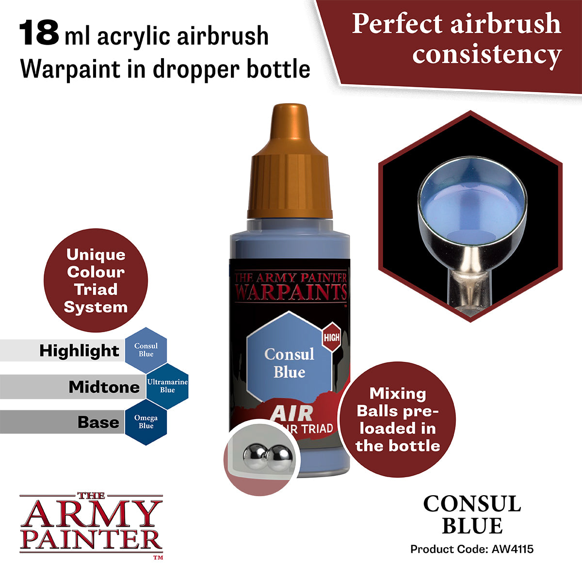 Army Painter Air Consul Blue | 5713799411586