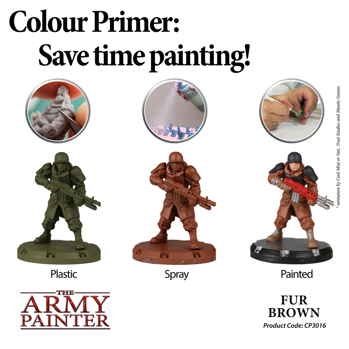 Army Painter Colour Primer - Fur Brown | 2530161111119