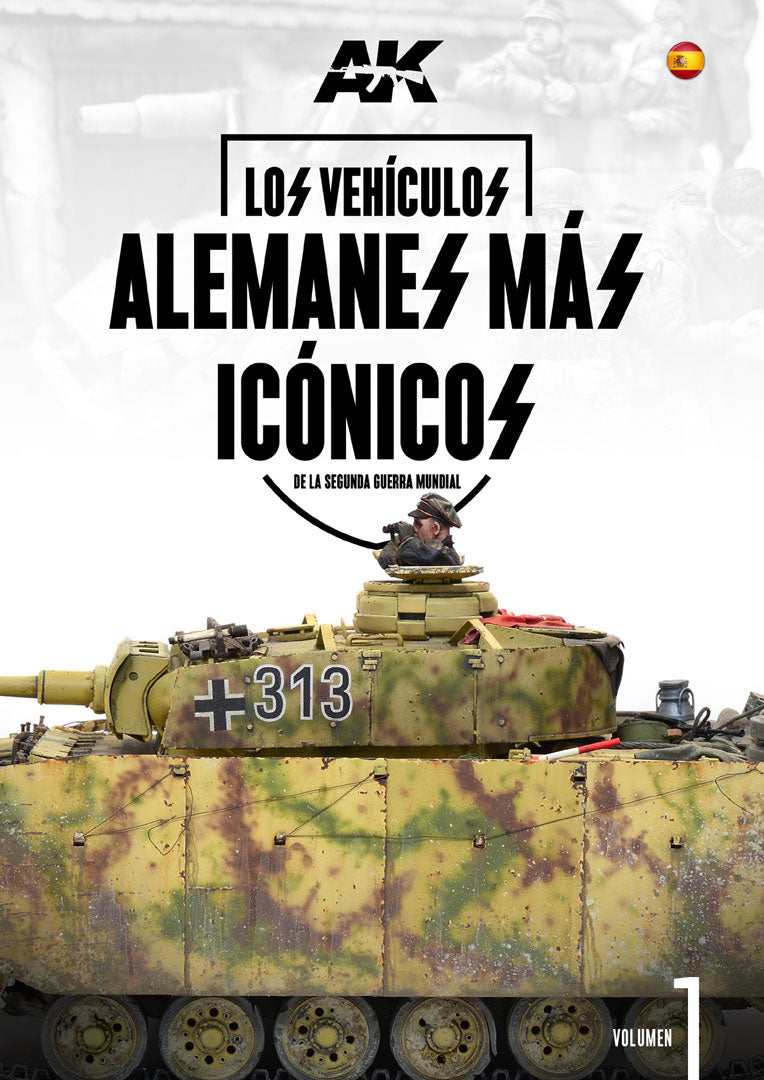 AK Interactive WWII German Most Iconic SS Vehicles. Vol 1 | 8435568308312