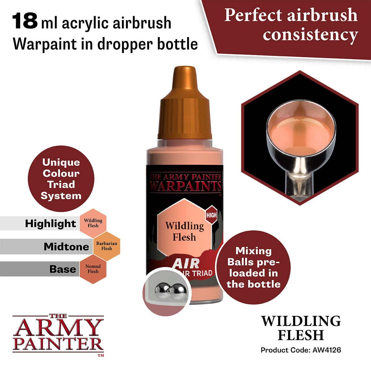 Army Painter Air Wildling Flesh | 5713799412682