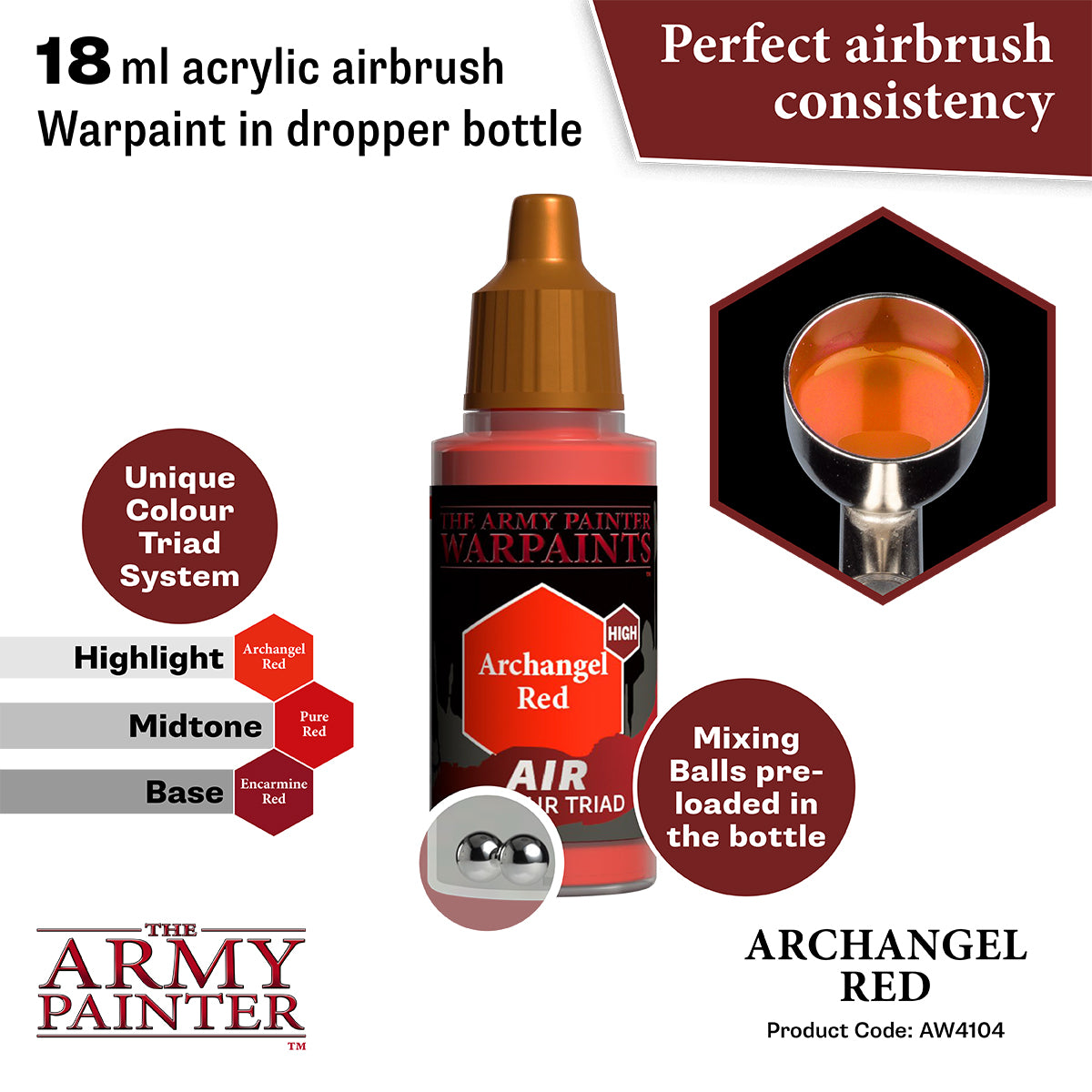 Army Painter Air Archangel Red | 5713799410480