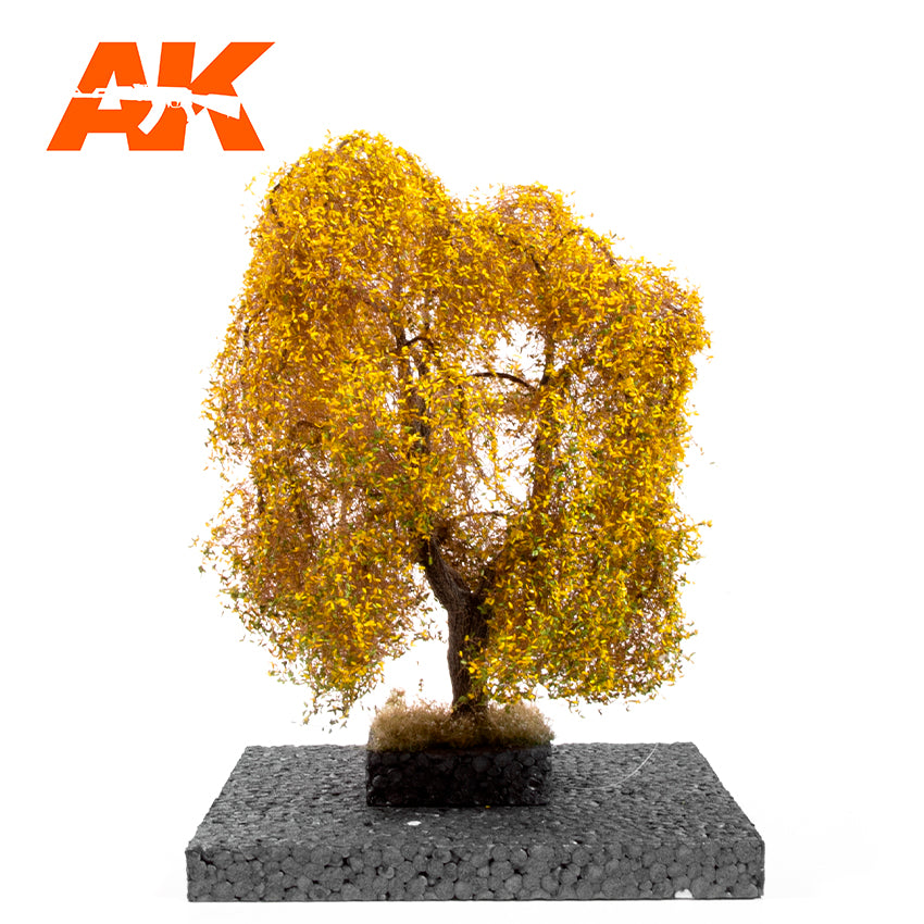AK Interactive Weeping Willow Autumn Tree 1/72 | 8435568311596