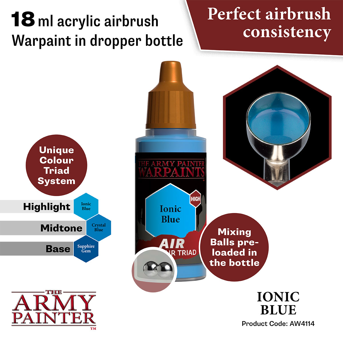 Army Painter Air Ionic Blue | 5713799411487
