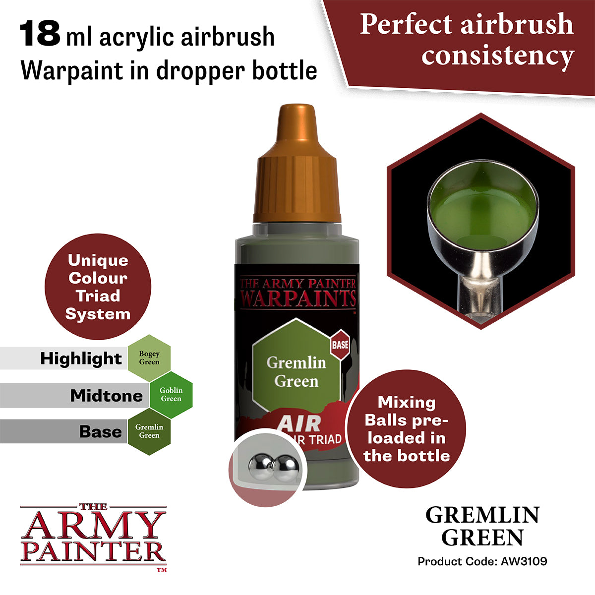 Army Painter Air Gremlin Green | 5713799310988