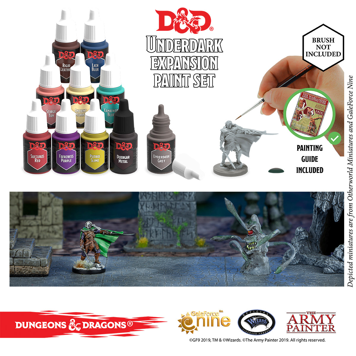 Army Painter D&D Underdark Paint Set | 5713799750043