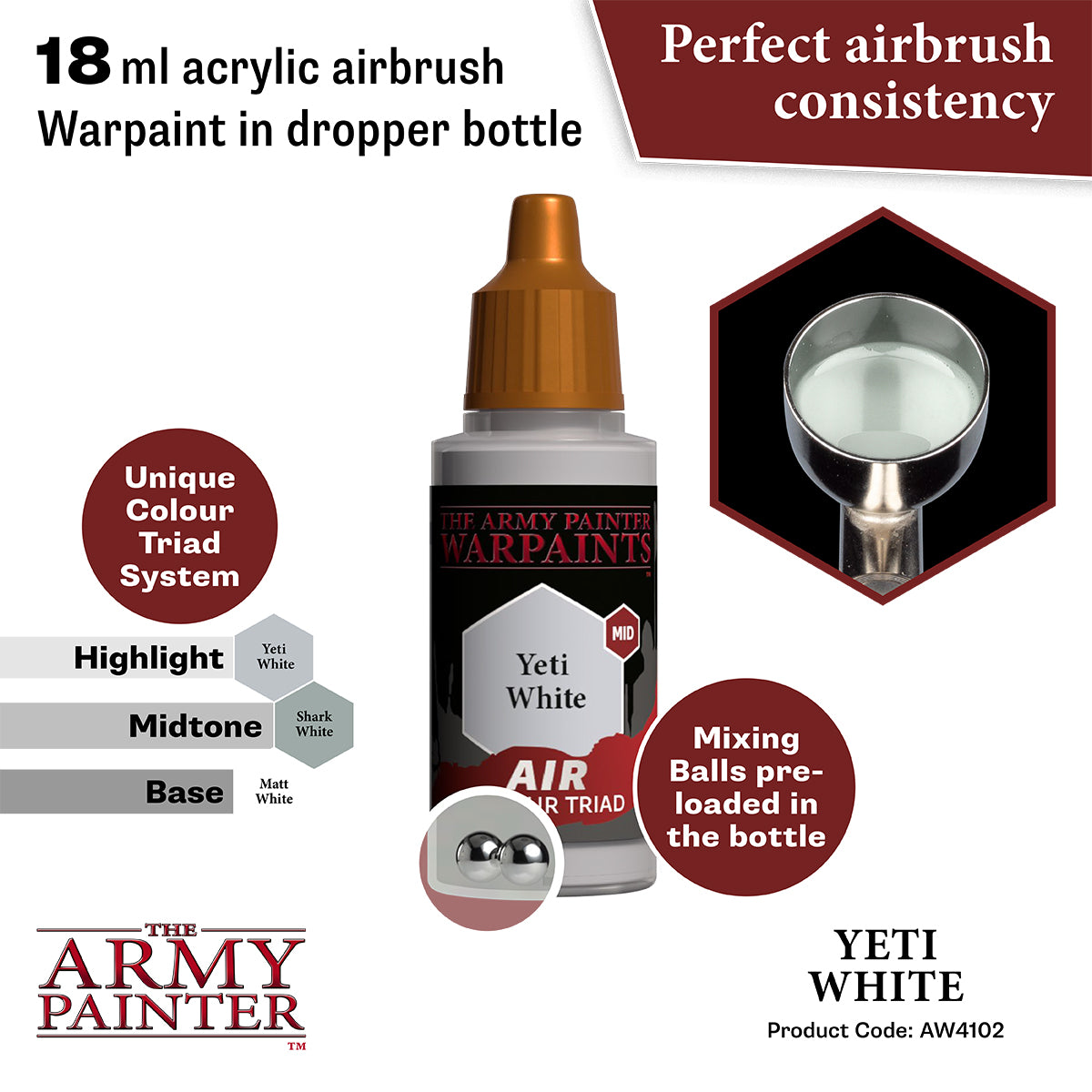 Army Painter Air Yeti White | 5713799410282