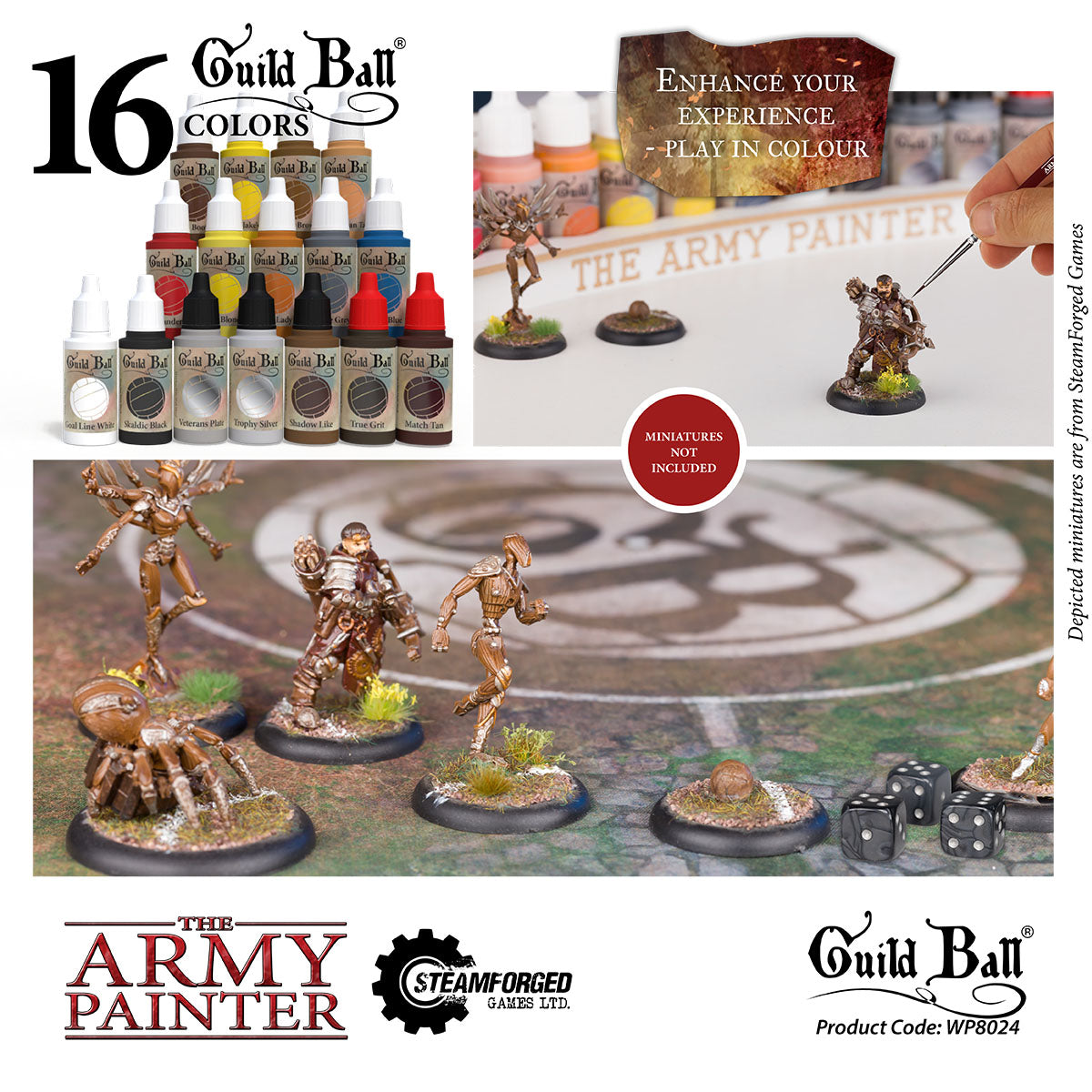 Army Painter Warpaints Guildball paint set | 5713799802407