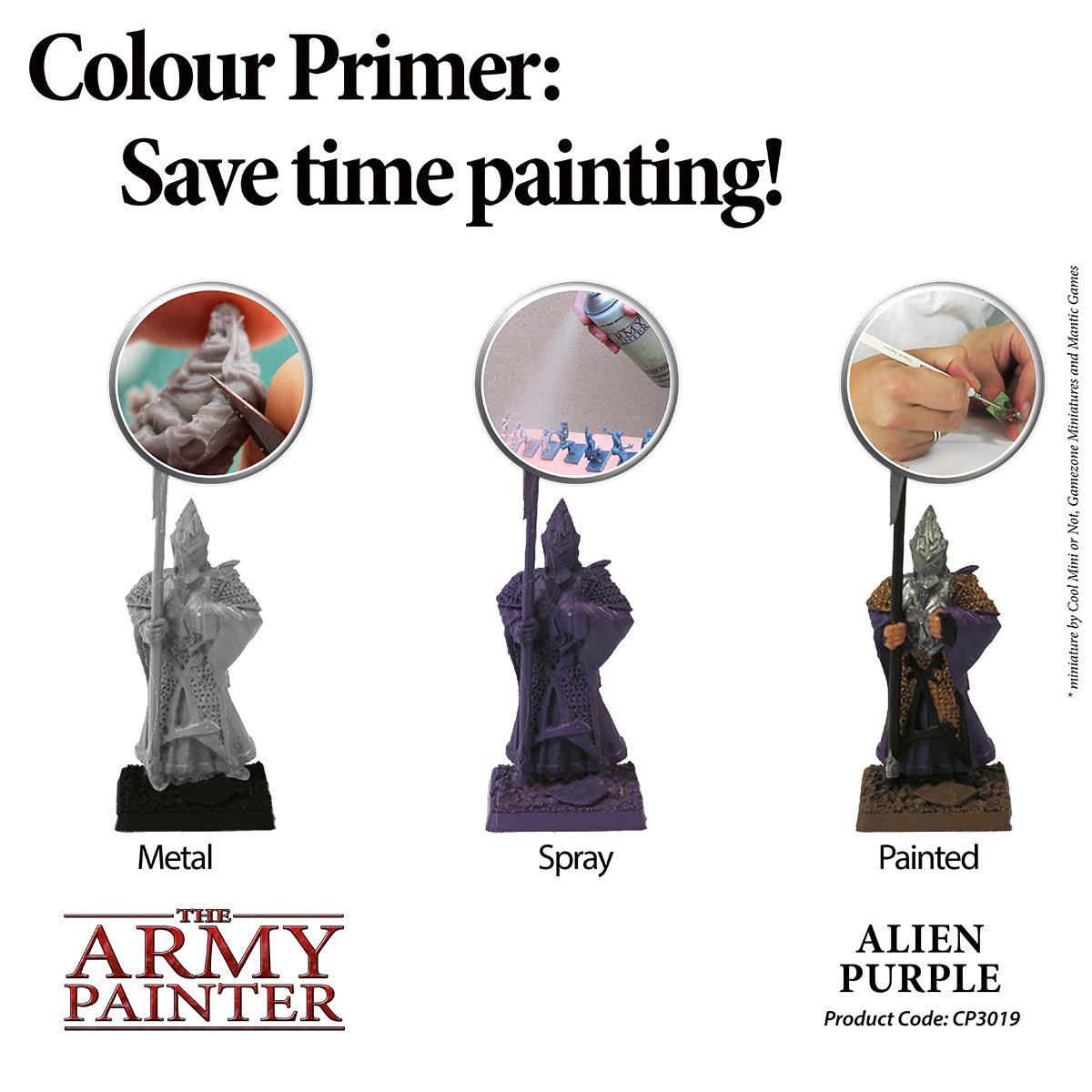 Army Painter Colour Primer - Alien Purple | 2530191111110