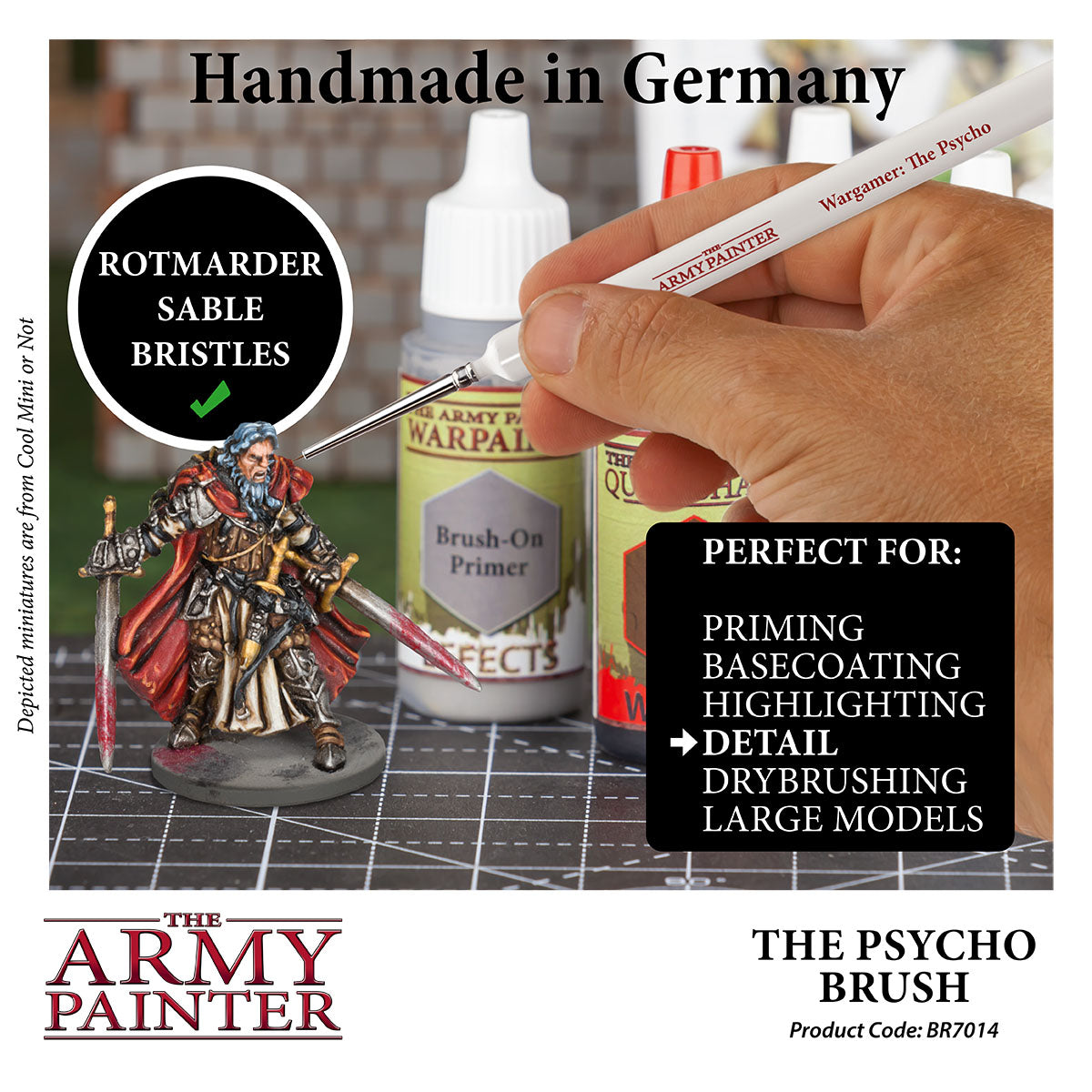 Army Painter Wargamer Brush - The Psycho | 5713799701403