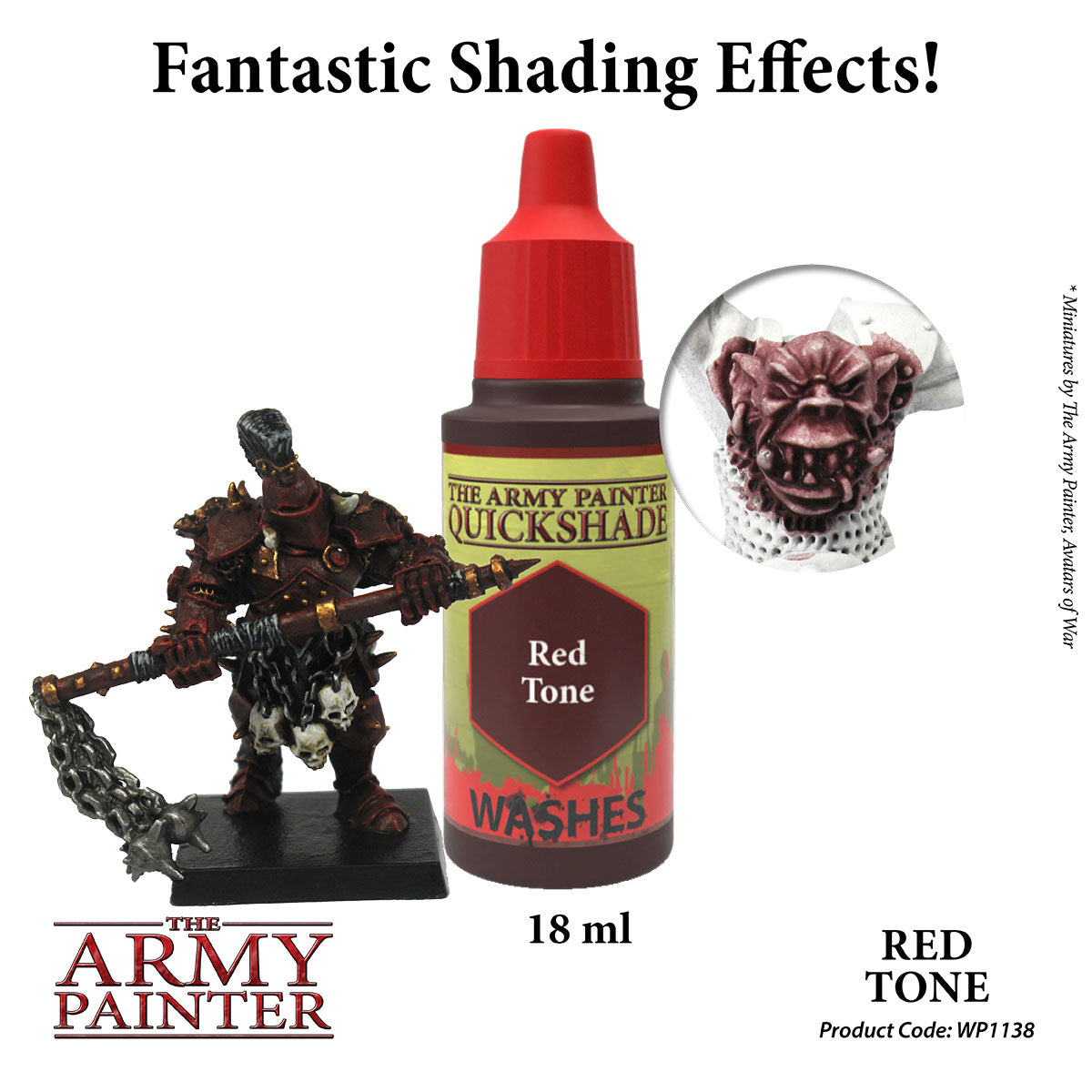 Army Painter QS Red Tone Ink | 2561138111115