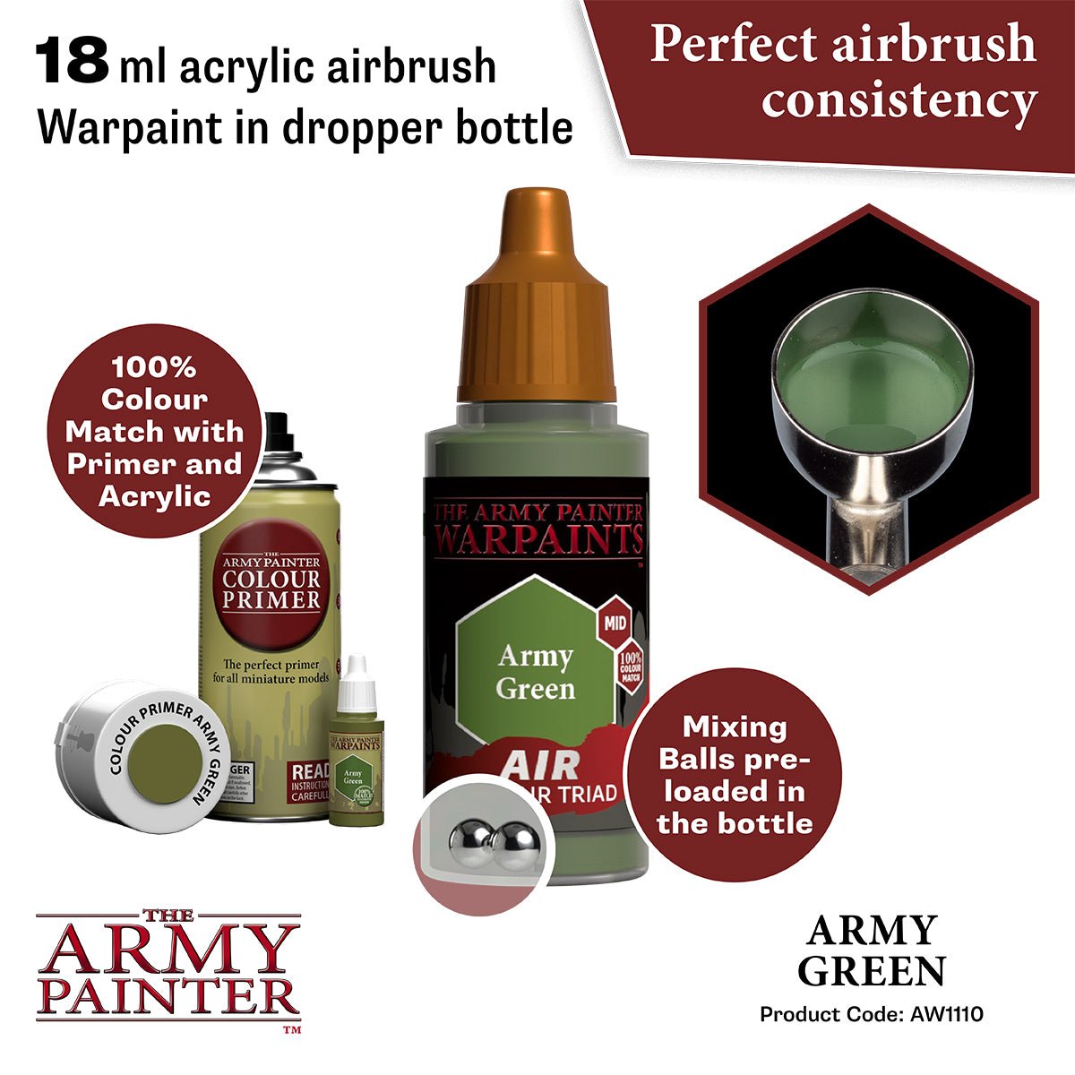 Army Painter Air Army Green | 5713799111080