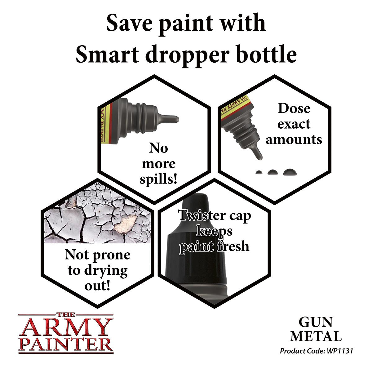 Army Painter Gun Metal | 2561131111112