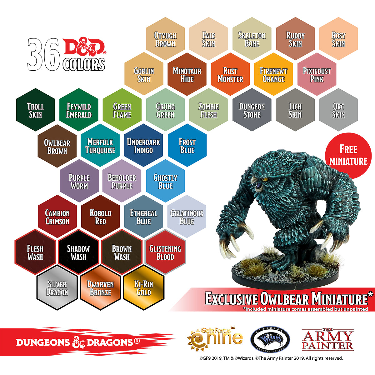 Army Painter D&D Monsters Paint Set | 5713799750029