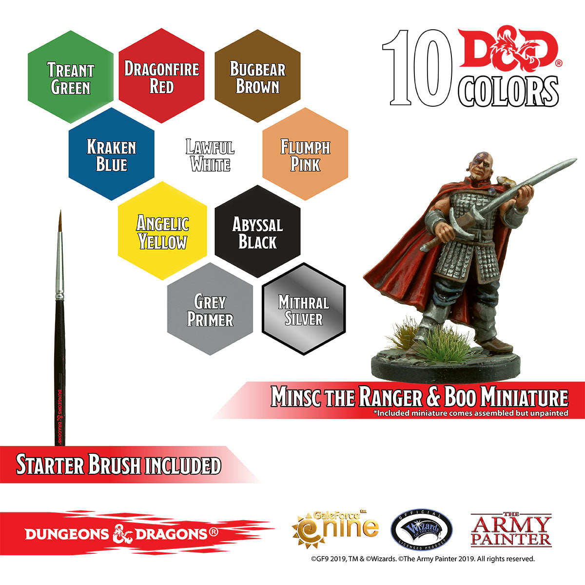 Army Painter D&D Adventurers Paint Set | 5713799750012