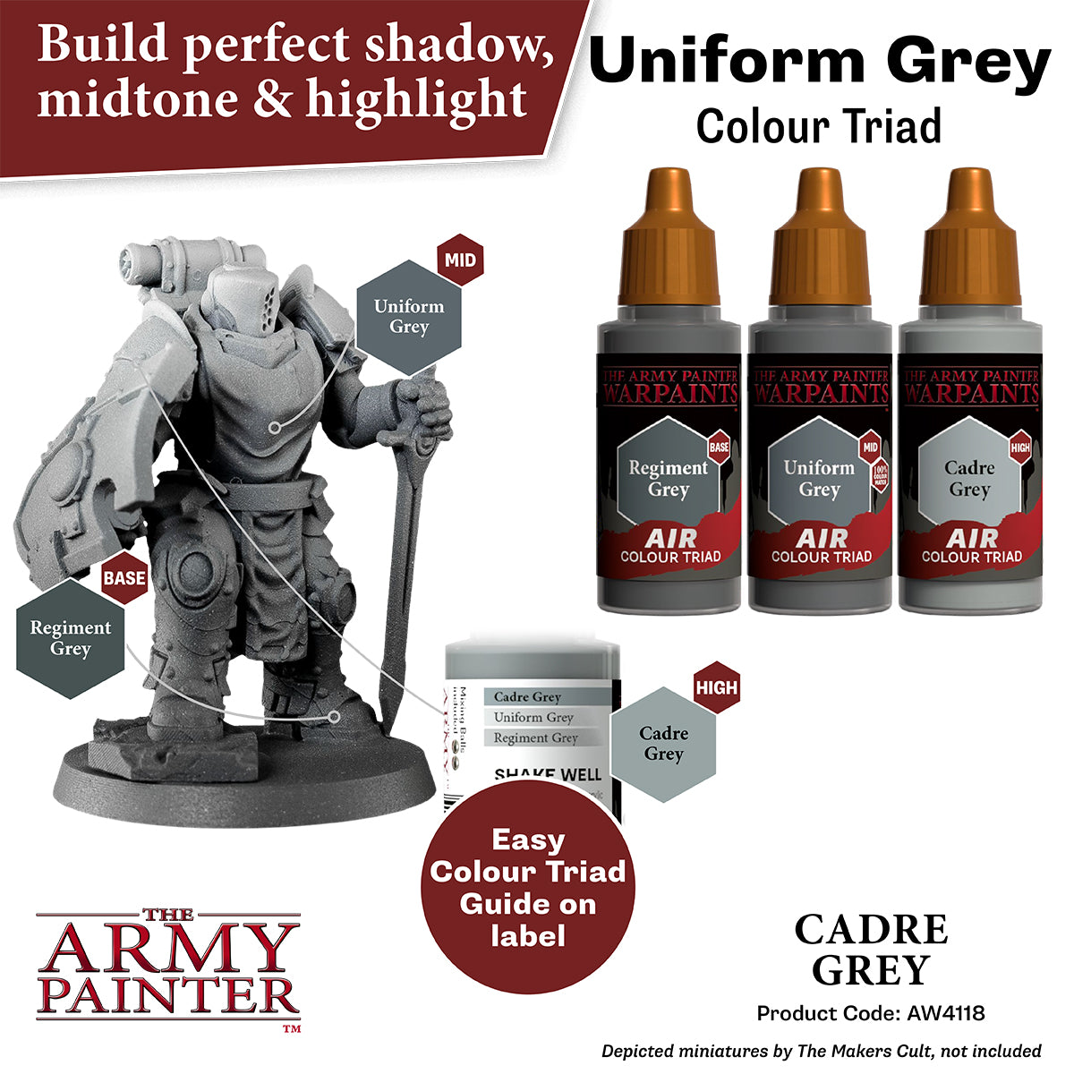 Army Painter Air Cadre Grey | 5713799411883
