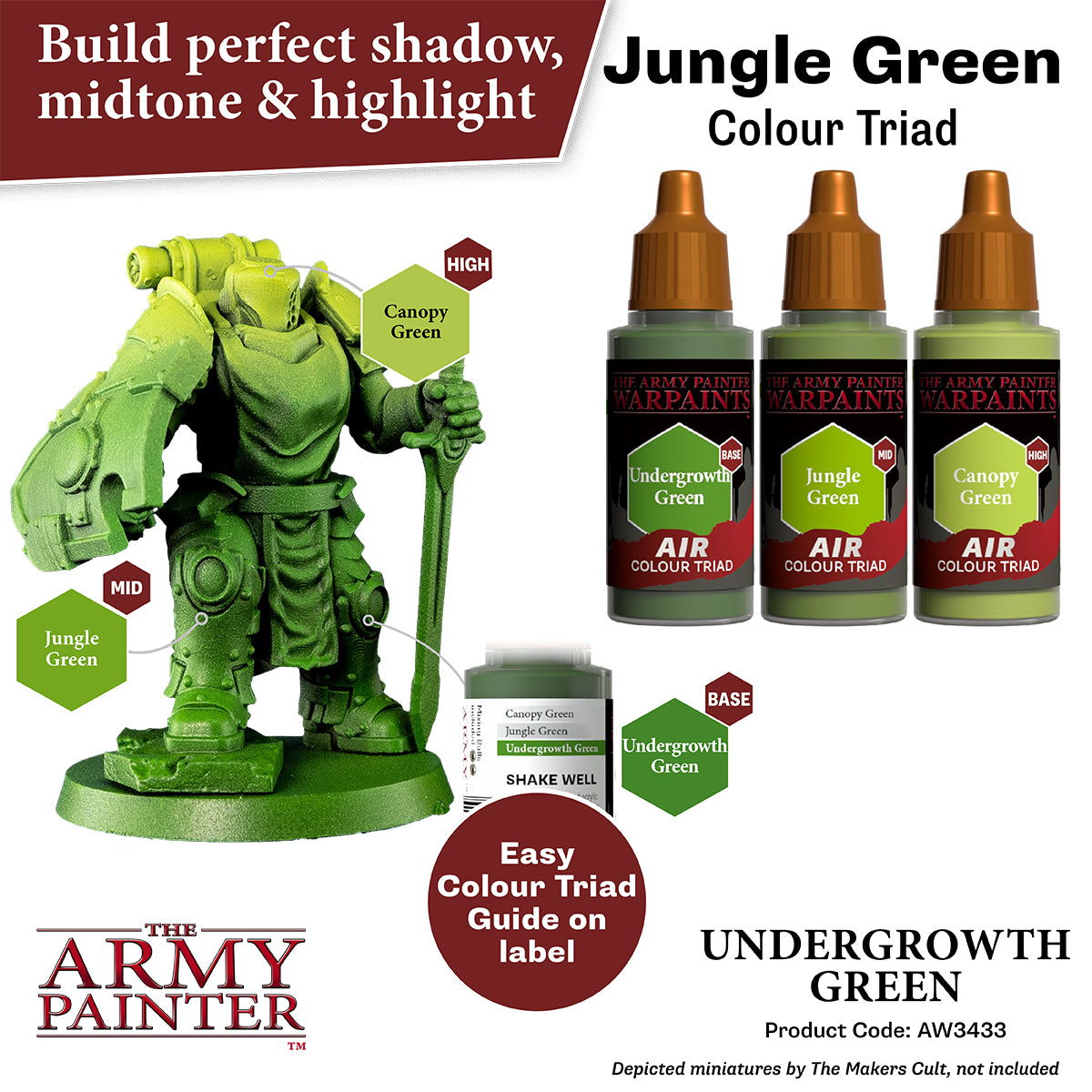 Army Painter Air Undergrowth Green | 5713799343382