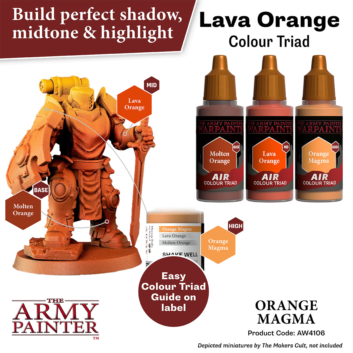 Army Painter Air Orange Magma | 5713799410688