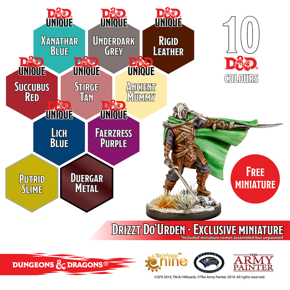 Army Painter D&D Underdark Paint Set | 5713799750043