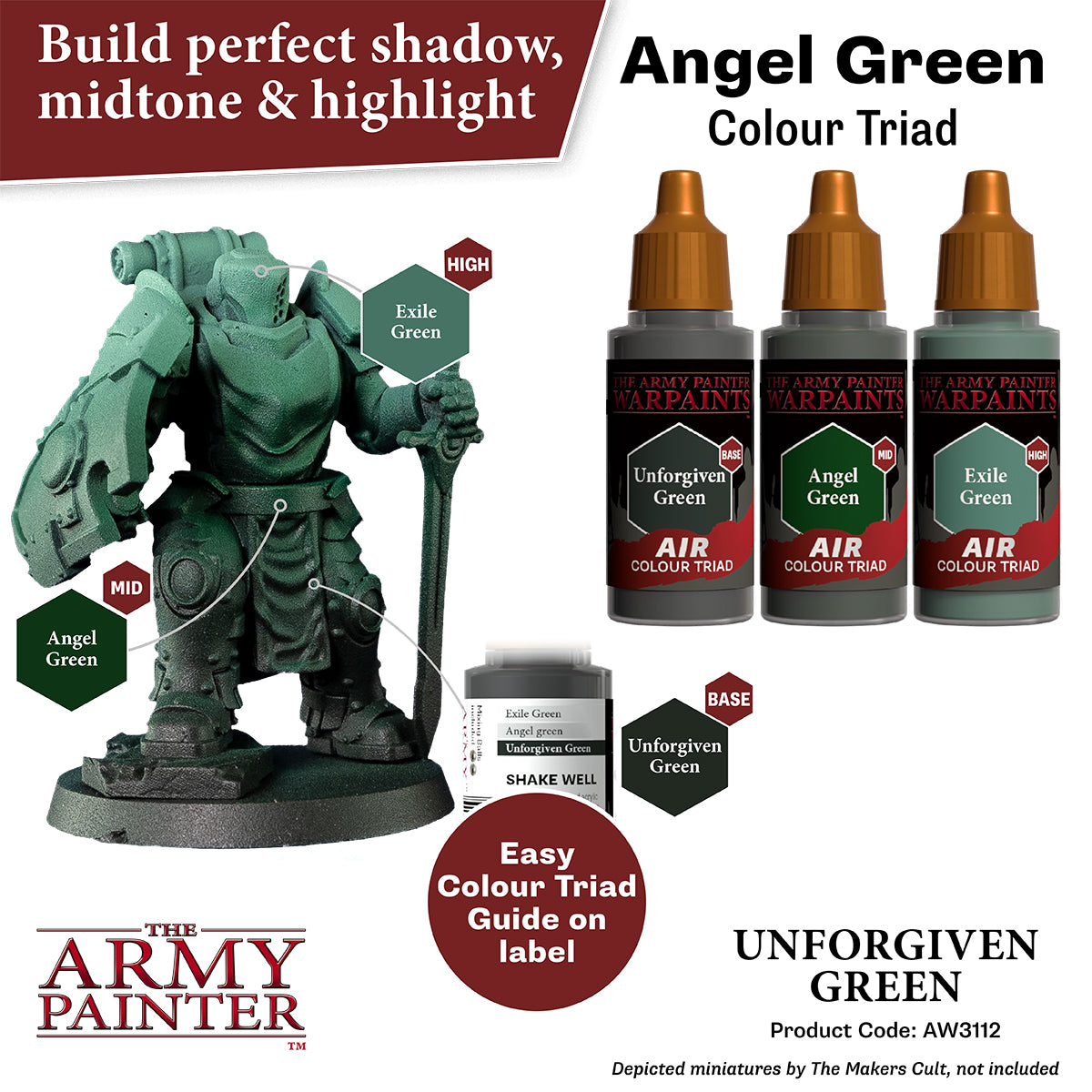 Army Painter Air Unforgiven Green | 5713799311282
