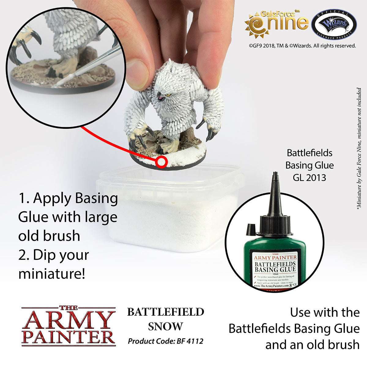 Army Painter Battlefield Snow | 5713799411203
